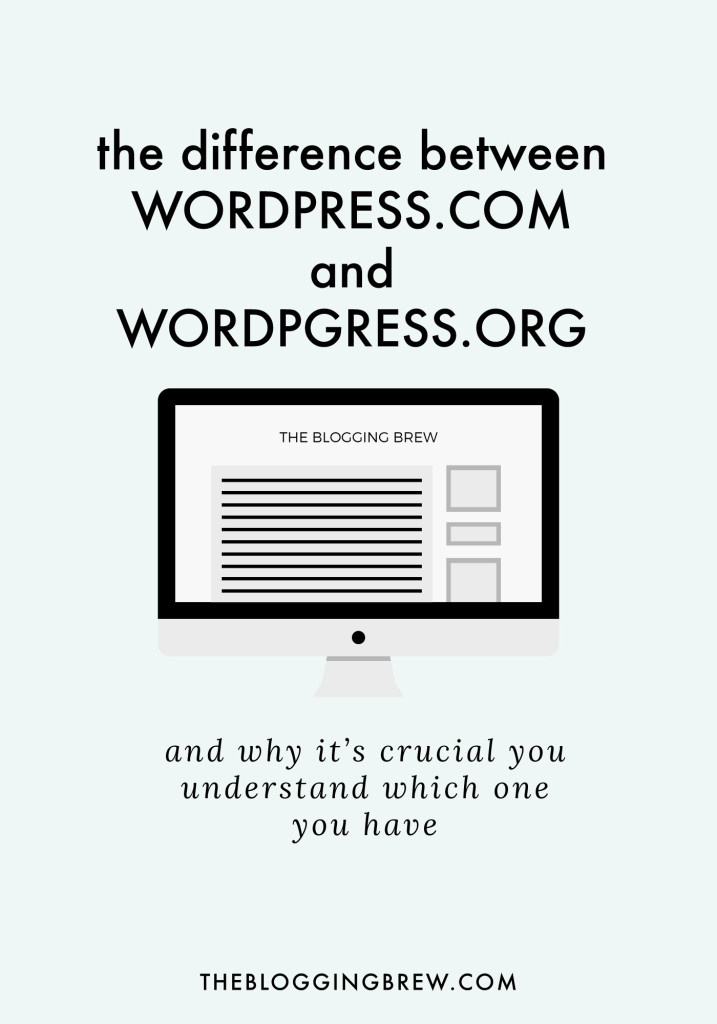 The Difference Between WordPress.com and WordPress.org